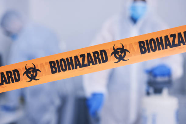 Professional Biohazard technician working in Caliente, CA
